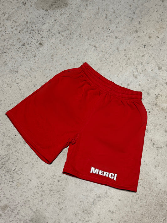 Red shorts
