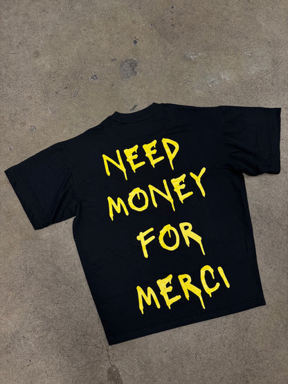 Black/Yellow NM Tee