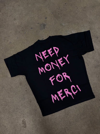 Black/Pink NM Tee