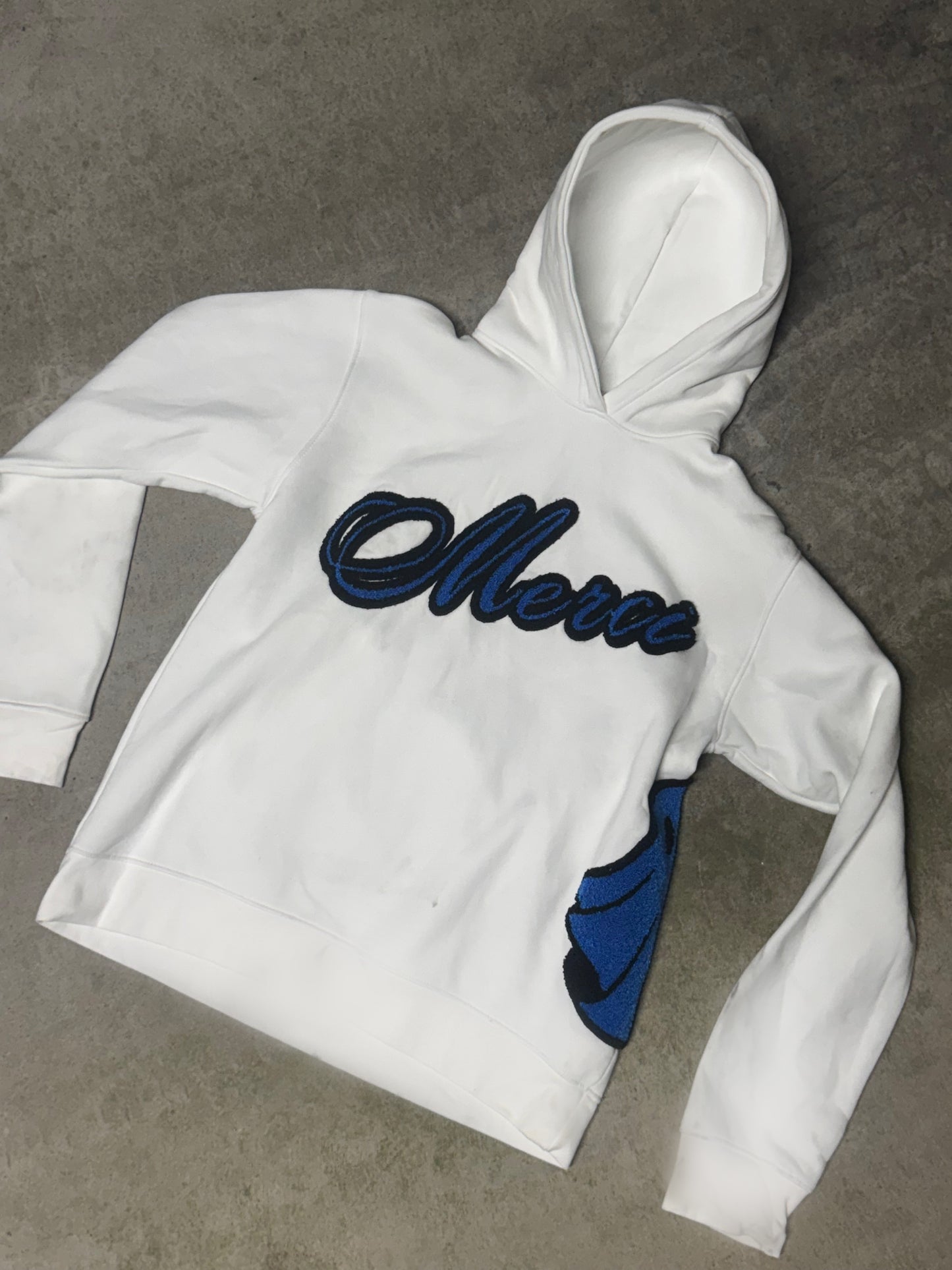 White/Blue Ghost Track Suit