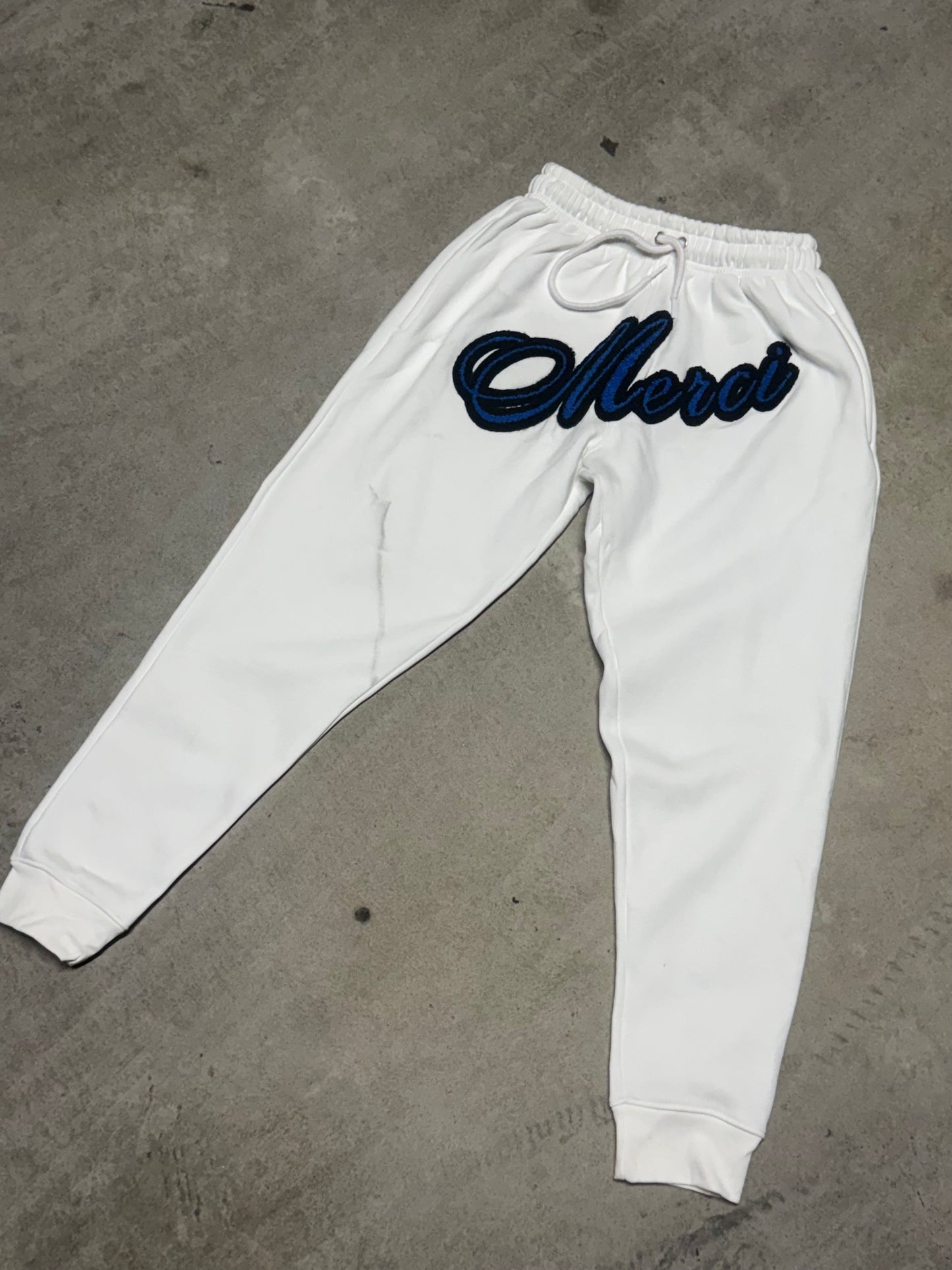 White/Blue Ghost Track Suit