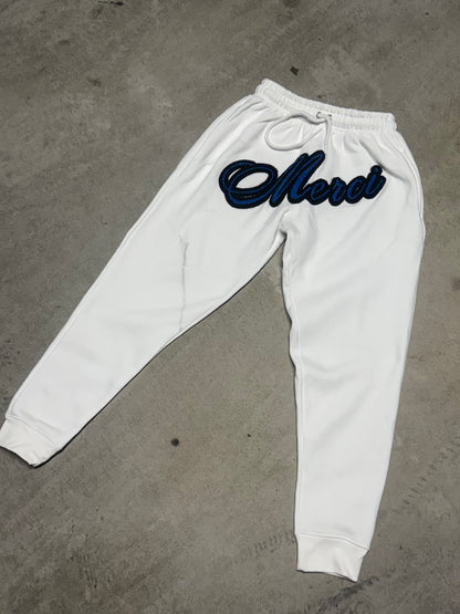White/Blue Ghost Track Suit