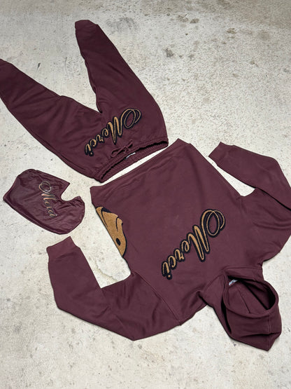Dark Brown Ghost Track Suit